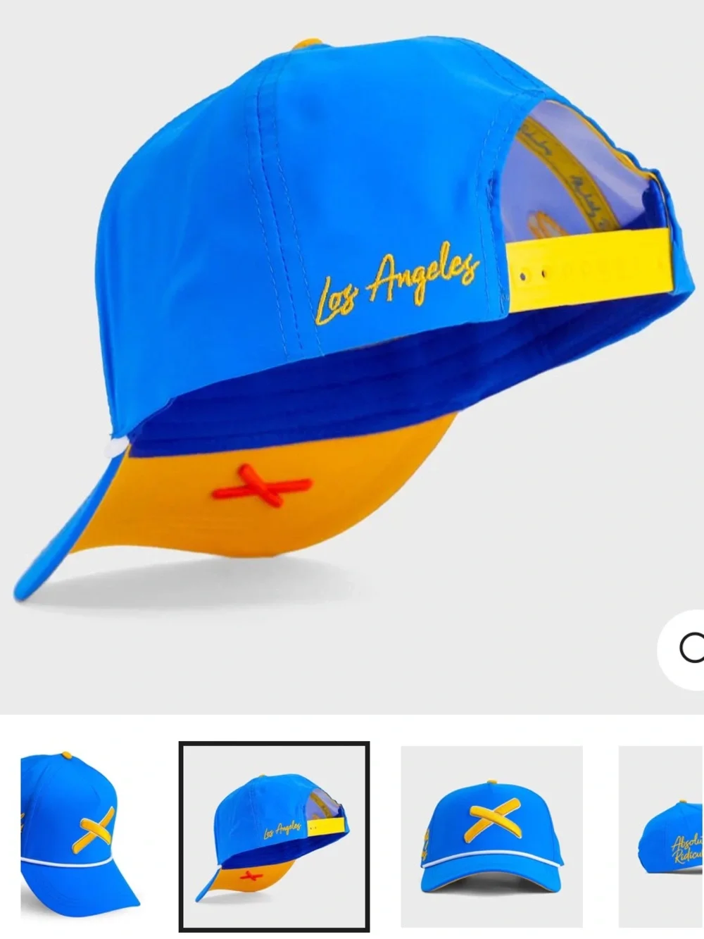 Absolutely Ridiculous Ookla Blue Hat. NWT